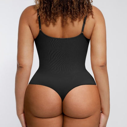 Wholesale Seamless Scultp Covered Bust Jumpsuit Thong Bodysuit