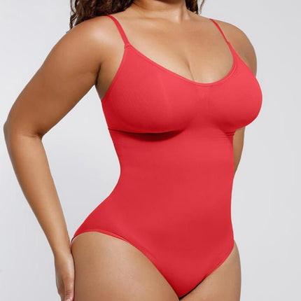 Wholesale Seamless Scultp Covered Bust Jumpsuit Thong Bodysuit
