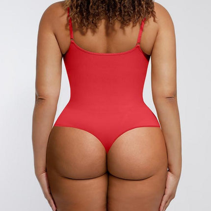 Wholesale Seamless Scultp Covered Bust Jumpsuit Thong Bodysuit