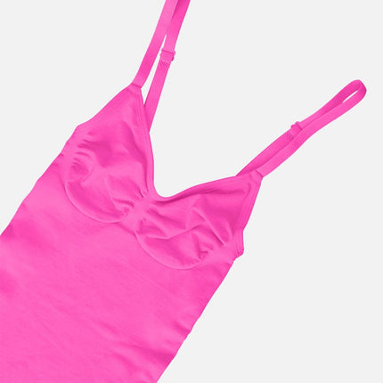 Wholesale Seamless Scultp Covered Bust Jumpsuit Thong Bodysuit
