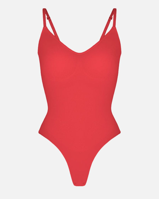 Wholesale Seamless Scultp Covered Bust Jumpsuit Thong Bodysuit