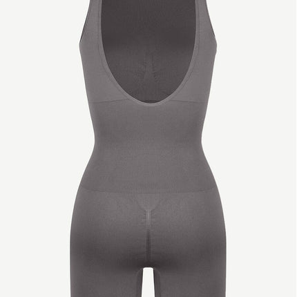 Wholesale Round Neck Seamless Sexy U Back Shape Shapewear with Removable Cups