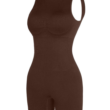 Wholesale Round Neck Seamless Sexy U Back Shape Shapewear with Removable Cups