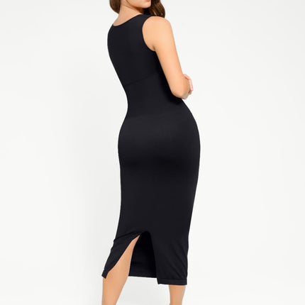 Wholesale?? Eco-friendly Seamless 360Â° Waist Control Spaghetti Strap Suspender Long Skirt