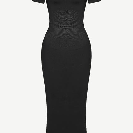 Wholesale?? Eco-friendly Seamless Short-sleeved Outerwear Dress