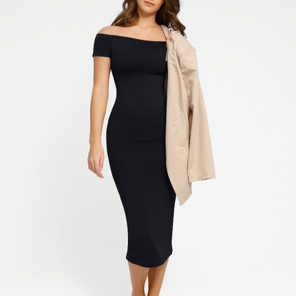 Wholesale?? Eco-friendly Seamless Short-sleeved Outerwear Dress
