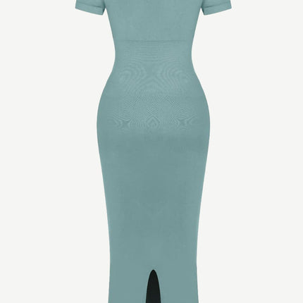 Wholesale?? Eco-friendly Seamless Short-sleeved Outerwear Dress