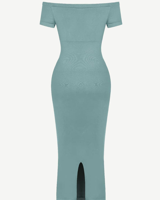 Wholesale🌿 Eco-friendly Seamless Short-sleeved Outerwear Dress