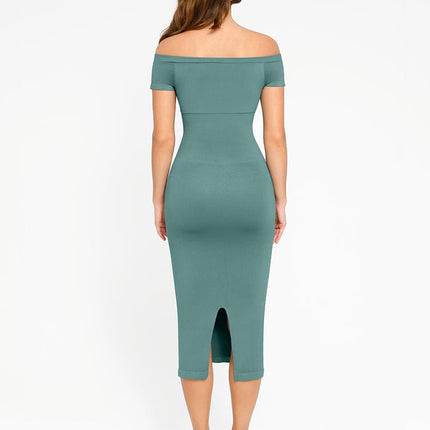 Wholesale?? Eco-friendly Seamless Short-sleeved Outerwear Dress
