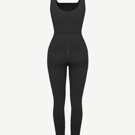 Wholesale Seamless Square Neck U-Shaped Back Design Shaping Jumpsuit