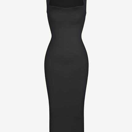 Wholesale?? Eco-friendly Seamless 360Â° Waist Control Spaghetti Strap Suspender Long Skirt