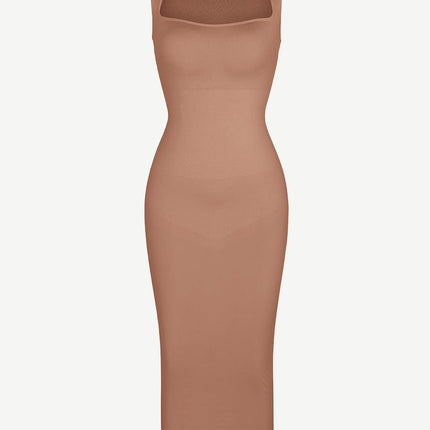 Wholesale?? Eco-friendly Seamless 360Â° Waist Control Spaghetti Strap Suspender Long Skirt
