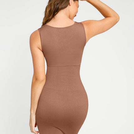 Wholesale?? Eco-friendly Seamless 360Â° Waist Control Spaghetti Strap Suspender Long Skirt