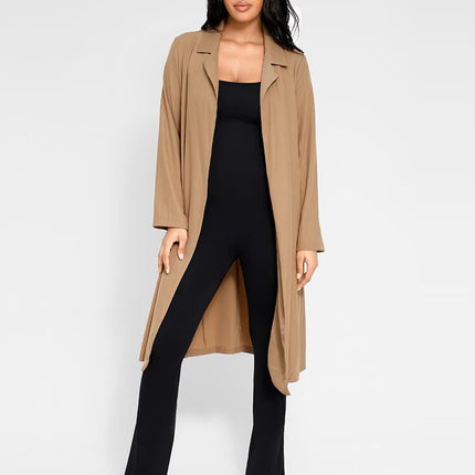 Wholesale Seamless Square Neck U-Back Flared Jumpsuit