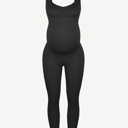 Wholesale Seamless Eco-friendly?? Back Lifting Abdominal Supports Maternity Catsuit Jumpsuit