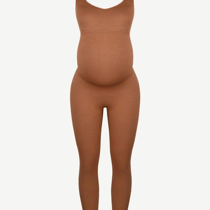 Wholesale Seamless Eco-friendly?? Back Lifting Abdominal Supports Maternity Catsuit Jumpsuit