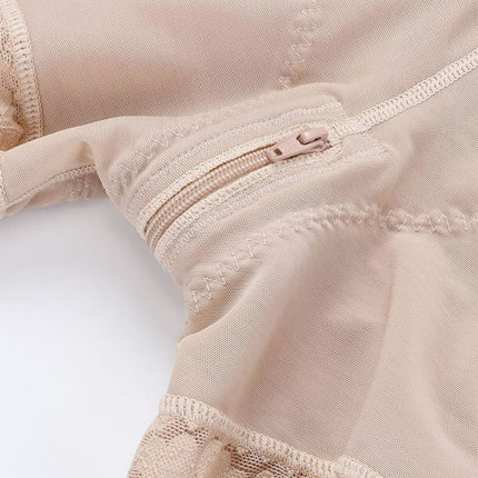 Wholesale Detachable Straps Post Surgery Full Body Shaper Zipper Abdominal Control