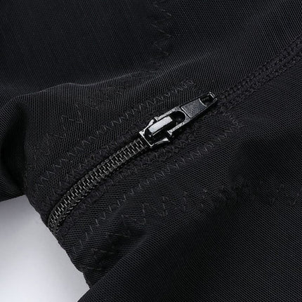 Wholesale Detachable Straps Post Surgery Full Body Shaper Zipper Abdominal Control
