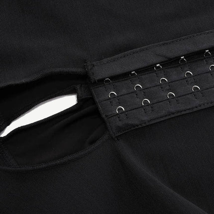 Wholesale Hook Open Crotch Three Hook Full Body Shaper Compression Garment