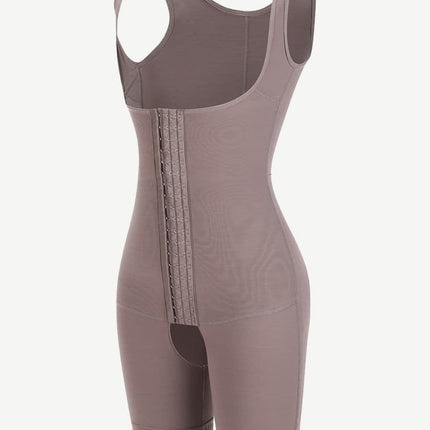 Wholesale Hook Open Crotch Three Hook Full Body Shaper Compression Garment