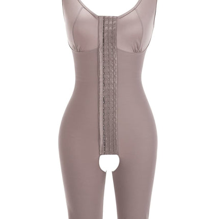 Wholesale Ultimate Stretch Nude Hooks Crotchless Unpadded Big Size Shapewear