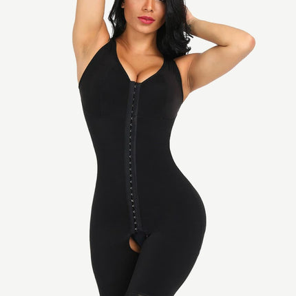 Wholesale Ultimate Stretch Nude Hooks Crotchless Unpadded Big Size Shapewear