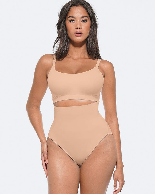 Wholesale High-Waist Antibacterial Shaping Panties with Stretch Elastic Band.