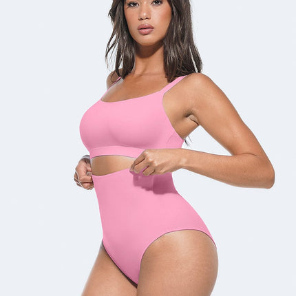 Wholesale High-Waist Antibacterial Shaping Panties with Stretch Elastic Band.