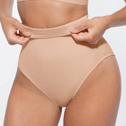 Wholesale High-Waist Antibacterial Shaping Panties with Stretch Elastic Band.