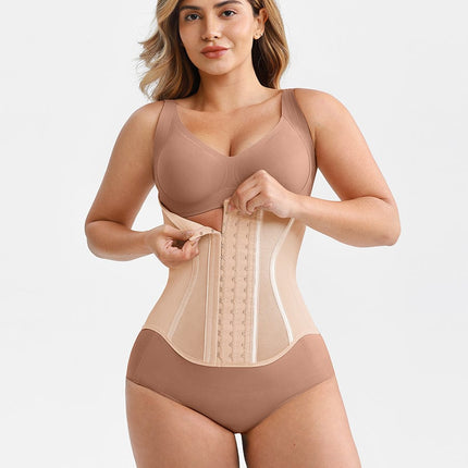 Wholesale High Compression S Curve Latex Waist Trainer with 11 Steel Bones.