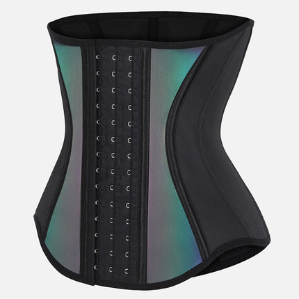 Wholesale High Compression S Curve Latex Waist Trainer with 11 Steel Bones.