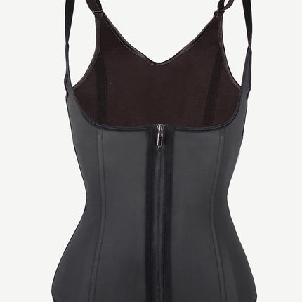 Wholesale 6 Steel Bones Waist Trainers Vest With 3 Row Hook