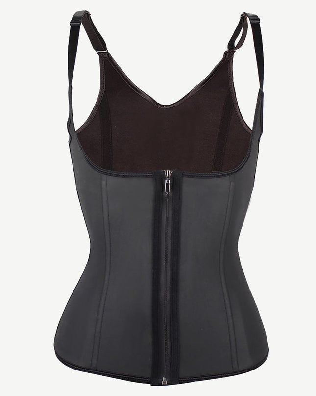 Wholesale 6 Steel Bones Waist Trainers Vest With 3 Row Hook