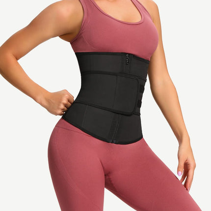 Wholesale Black Adjustable Belt Latex Waist Cincher For Curve-Creating