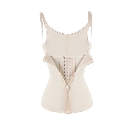 Wholesale 6 Steel Bones Waist Trainers Vest With 3 Row Hook