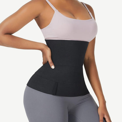 Wholesale Black Latex Tummy Wrap Compression Band Higher Power