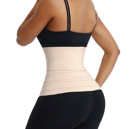 Wholesale Black Latex Tummy Wrap Compression Band Higher Power