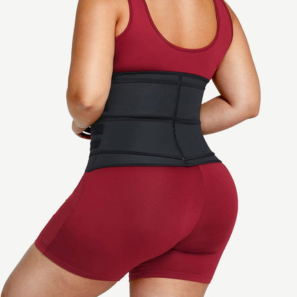 Wholesale Compression Black Big Size Latex Waist Slimmer With Sticker Fat Burner Wholesale Waist Cincher
