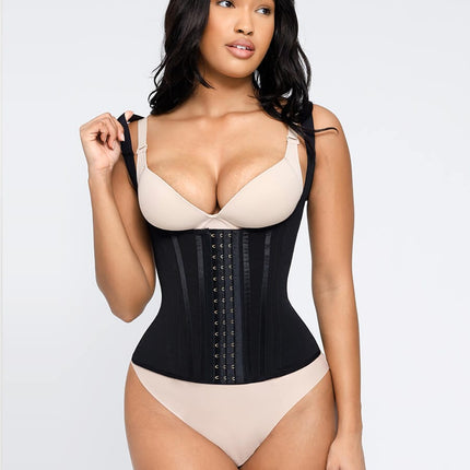 Wholesale 15 Built-in Steel Bone U-shaped Chest Support Waist Trainer Vest