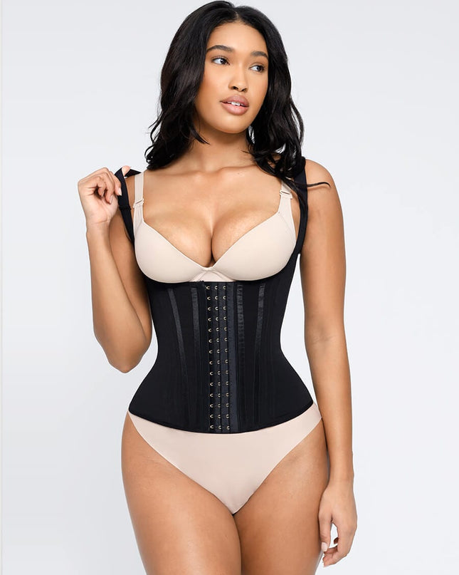 Wholesale 15 Built-in Steel Bone U-shaped Chest Support Waist Trainer Vest