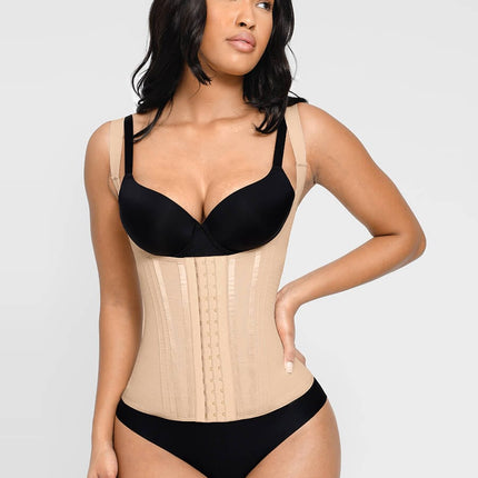 Wholesale 15 Built-in Steel Bone U-shaped Chest Support Waist Trainer Vest