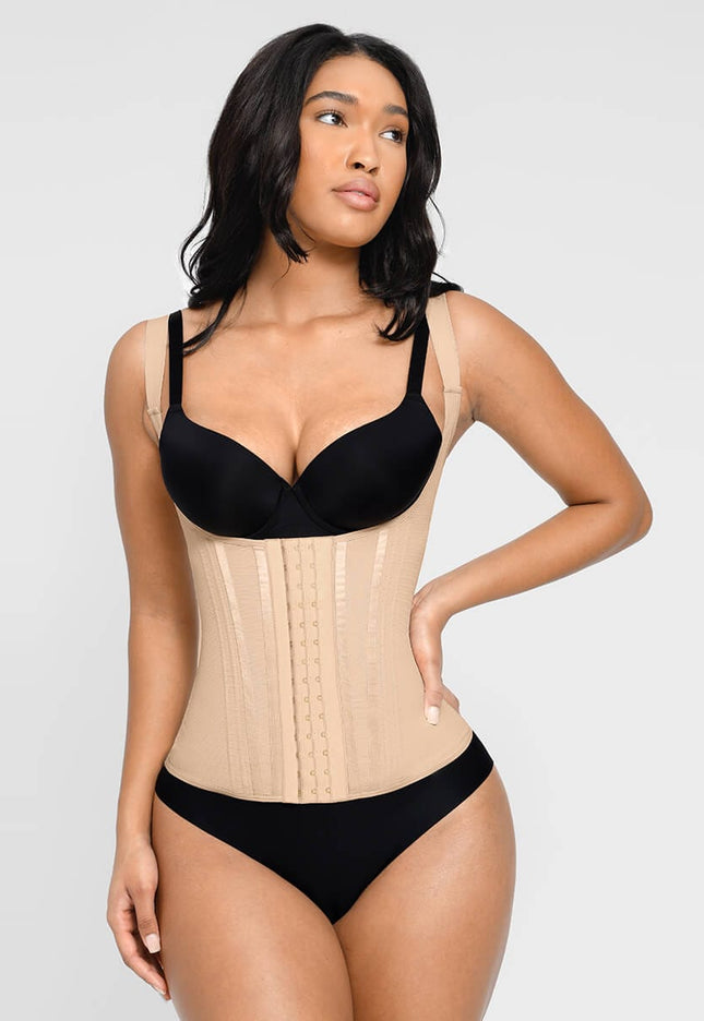 Wholesale 15 Built-in Steel Bone U-shaped Chest Support Waist Trainer Vest